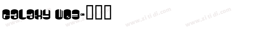 Galaxy W03字体转换